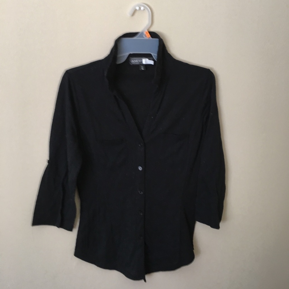 Black Button Down